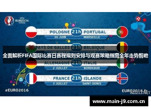 全面解析FIFA国际比赛日赛程规则安排与观赛策略指南全年走势前瞻 全面解析FIFA国际比赛日赛程规则安排与观赛策略指南全年走势前瞻